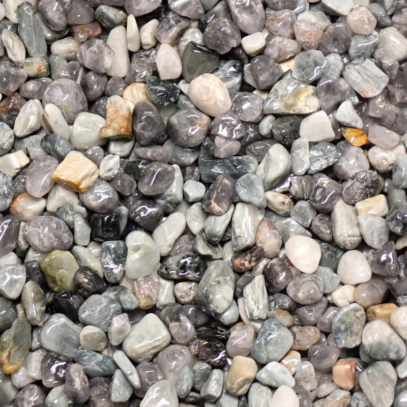 Lot black tourmaline Brazil (mini-rolled stone XXS) - 100g