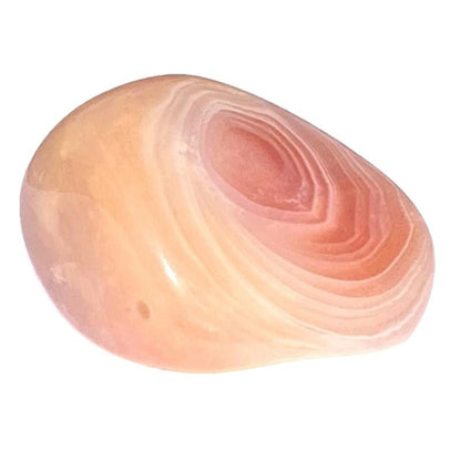 Agate abricot Brésil A (pierre roulée) - La Boite à Cailloux