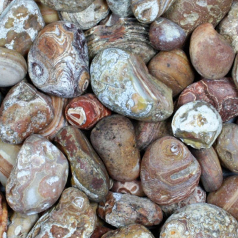 Agate Bahia Brésil AB (pierre brute) - La Boite à Cailloux
