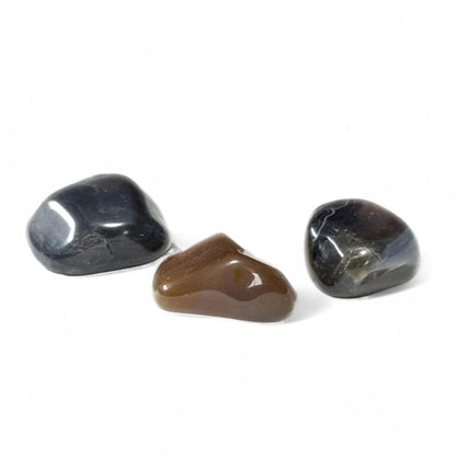 Agate naturelle Brésil AB (pierre roulée) - La Boite à Cailloux