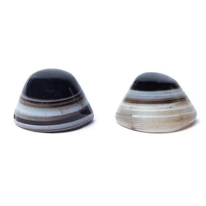 Agate Oeil de Shiva Brésil A (pierre roulée) - La Boite à Cailloux