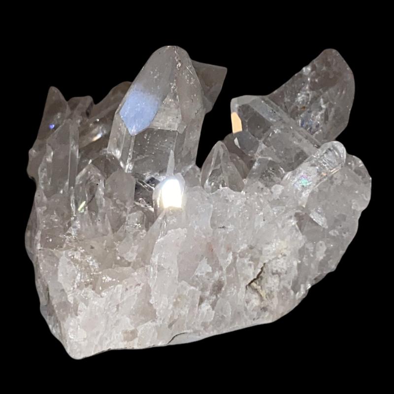 Amas de crIstal de roche Brésil A - 70 - 150g - La Boite à Cailloux