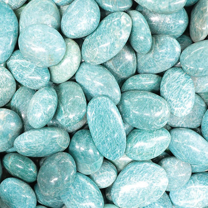 Amazonite Madagascar (galet XL) - La Boite à Cailloux