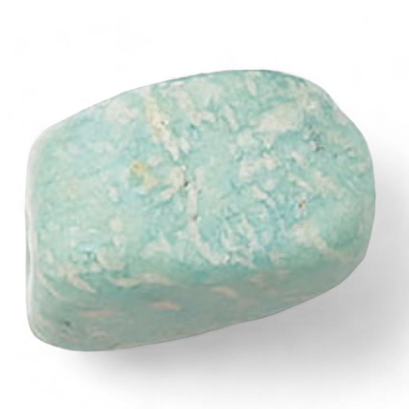 Amazonite Pérou AA (pierre roulée) - La Boite à Cailloux