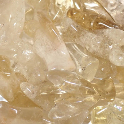 Ange citrine naturelle Madagascar AA 25-35mm