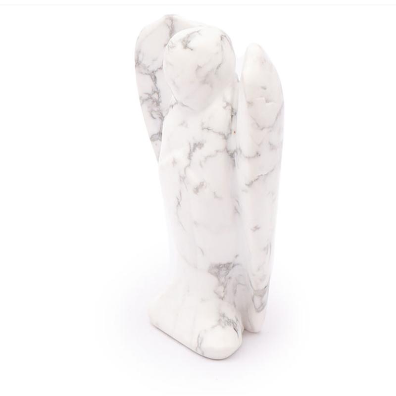 Ange howlite Zimbabwe A 75mm - La Boite à Cailloux