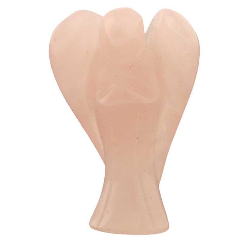 Ange quartz rose Brésil A 30 - 35mm - La Boite à Cailloux