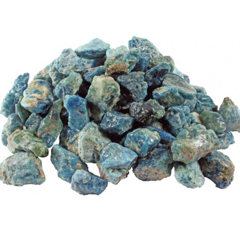 Apatite bleue Brésil A (pierre brute) - La Boite à Cailloux