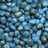 Apatite bleue Brésil A (pierre roulée) - La Boite à Cailloux