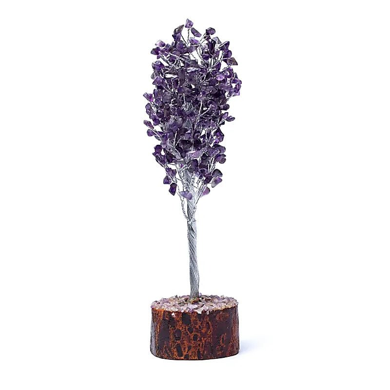Arbre du bonheur améthyste Brésil A (23cm) - La Boite à Cailloux