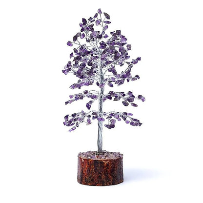 Arbre du bonheur améthyste Brésil A (23cm) - La Boite à Cailloux