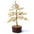 Arbre du bonheur citrine chauffée Brésil A (18cm) - La Boite à Cailloux