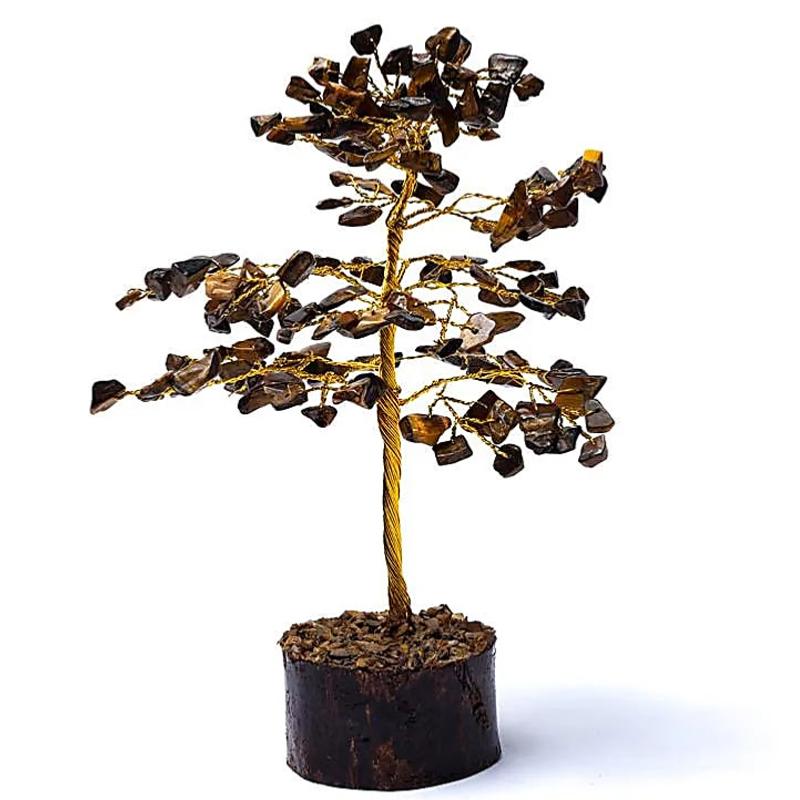 Arbre du bonheur oeil de tigre Afrique du Sud A (18cm) - La Boite à Cailloux