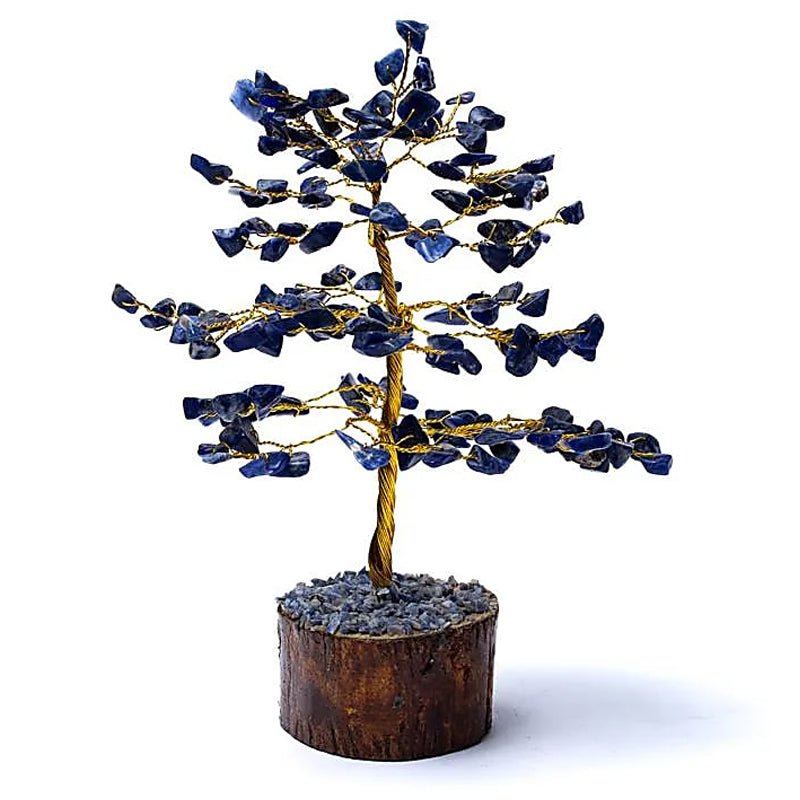Arbre du bonheur sodalite Brésil A (18cm) - La Boite à Cailloux