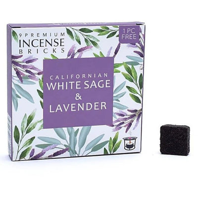 Aromafume briques d'encens Sauge blanche & Lavande