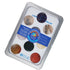 Assortiment galets 7 chakras grand modèle + boite de rangement - La Boite à Cailloux