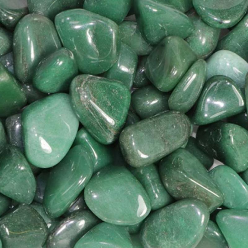 Aventurine verte Brésil A (pierre roulée) - La Boite à Cailloux