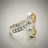 Bague citrine naturelle Brésil AA argent 925 - La Boite à Cailloux