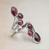 Bague Grenat Rhodolite Ethiopie AAA argent 925 - La Boite à Cailloux