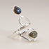 Bague labradorite Madagascar AA argent 925 - La Boite à Cailloux