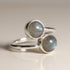 Bague Labradorite Madagascar AA argent 925 - La Boite à Cailloux