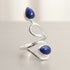 Bague Lapis Lazuli Afghanistan AA argent 925 - La Boite à Cailloux