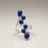 Bague Lapis Lazuli Afghanistan AA argent 925 - La Boite à Cailloux