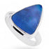 Bague opale doublet Australie AAA argent 925 - Taille 53 - La Boite à Cailloux