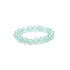 Bague perles aventurine verte Brésil A (boules 3mm) - La Boite à Cailloux