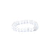 Bague perles cristal de roche Brésil A (boules 3mm) - La Boite à Cailloux