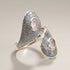 Bague quartz rose Brésil AA argent 925 - La Boite à Cailloux