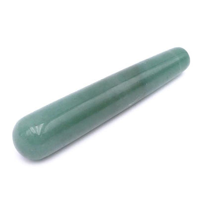 Green aventurine massage wand