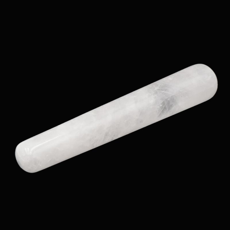 Baton de massage cristal de roche Brésil A - La Boite à Cailloux