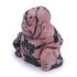Bouddha rhodonite Madagascar A - 40mm - La Boite à Cailloux