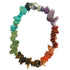 Bracelet 7 chakras A (perles baroques) - Modèle 2 - La Boite à Cailloux