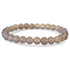 Bracelet agate grise Botswana A (boules 5 - 6mm) - La Boite à Cailloux
