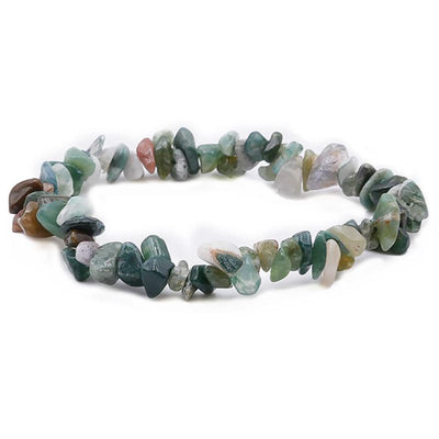 Bracelet agate Indienne A (perles baroques)