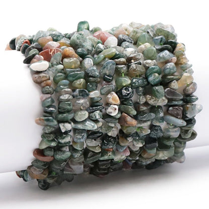 Bracelet agate Indienne A (perles baroques) - La Boite à Cailloux