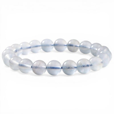Bracelet aigue marine Brésil AA (boules 09,5-10,5mm)