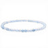 Bracelet aigue marine Brésil AA (boules de 3 - 4m) - La Boite à Cailloux