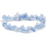 Bracelet aigue marine Namibie A (perles baroques) - La Boite à Cailloux