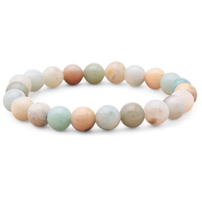 Pulsera Amazonita Perú AA (bolas 7-8mm)