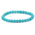 Bracelet amazonite Pérou AA (boules 5 - 6mm) - La Boite à Cailloux