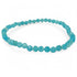 Bracelet amazonite Pérou AAA (perles facettées 3 - 4mm) - La Boite à Cailloux