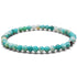 Bracelet amazonite Russie A+ (boules 3-4mm) - La Boite à Cailloux