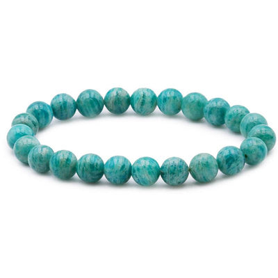 Amazonite bracelet Russia A+ (7-8mm balls)