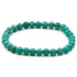 Bracelet amazonite Russie AA (boules 5 - 6mm) - La Boite à Cailloux