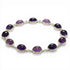Bracelet améthyste Brésil AA argent 925 - La Boite à Cailloux