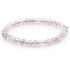 Bracelet améthyste claire Brésil AA (boules 5 - 6mm) - La Boite à Cailloux