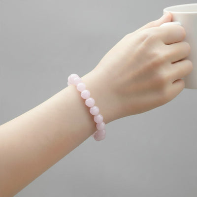 Pulseira ametista lavanda Brasil A (contas 10mm)